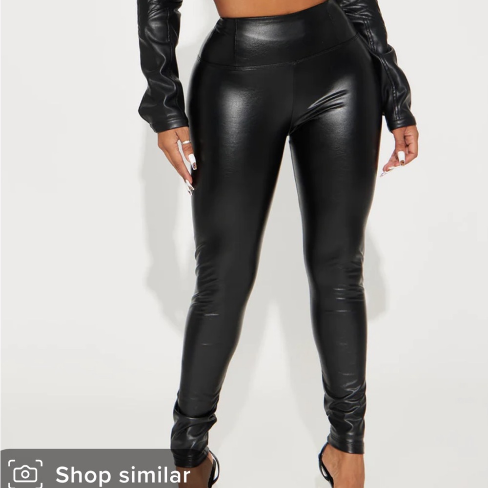 Faux Leather Leggings NWT